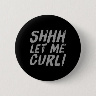 Motivatie Grappige Gym Humor Biceps Gains Shhh Laa Ronde Button 5,7 Cm