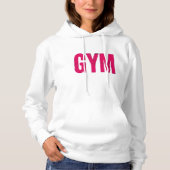 Motivatie gym ontwerp hoodie (Voorkant)