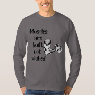 Motivatie Gym Workout Kleding T-Shirt