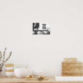 Motivatie Gym Workout Sweat Shine Poster (Keuken)