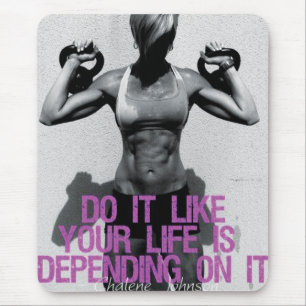 Motivatie Gymnastiek Bodybuilding Muismat