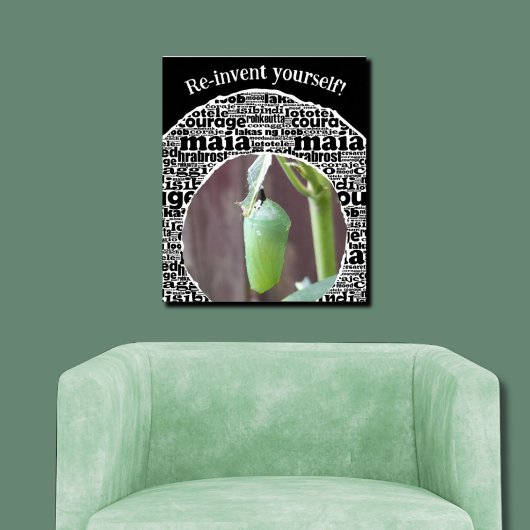 Motivatie heropenen uzelf! Chrysalis Poster