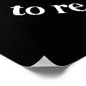 Motivatie Het is tijd om jezelf weer te injecteren Poster (Hoek)