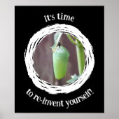 Motivatie Het is tijd om jezelf weer te injecteren Poster (Voorkant)