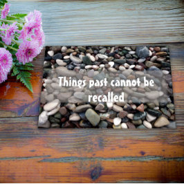 Motivatie Het verleden kan niet worden herinnerd a Poster