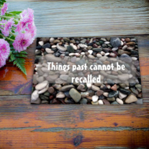 Motivatie Het verleden kan niet worden herinnerd a Poster