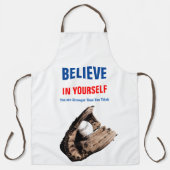 Motivatie honkbal Beleef uw eigen prijsopgave Schort (Voorkant)