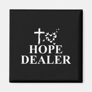 Motivatie Hoop Dealer - Jesus Cross Magneet