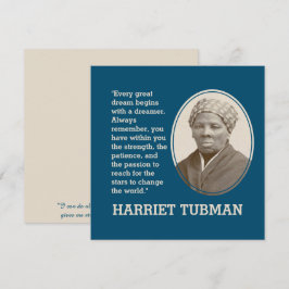 Motivatie IEDEREEN DREAM Harriet Tubman