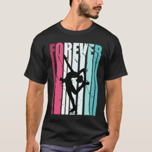 Motivatie ijsschaatsen houden van hart F T-shirt