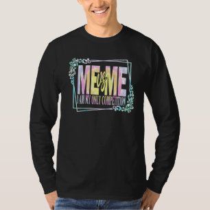 Motivatie ik ben ik ben mijn eigen Stropdas T-shirt