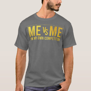 Motivatie ik ben mijn eigen Stropdas D T-shirt