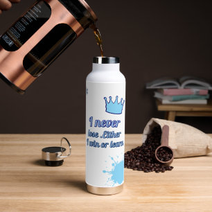 Motivatie_Ik verlies nooit Ik win of leer Waterfles