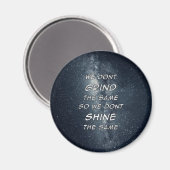 Motivatie inspiratie voor de korst- en giststerren magneet (Voorkant / Achterkant)