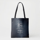 Motivatie inspiratie voor de korst- en giststerren tote bag (Voorkant)