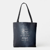 Motivatie inspiratie voor de korst- en giststerren tote bag (Achterkant)