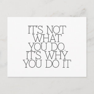 Motivatie, inspiratie, woorden van wijsheid. citat briefkaart