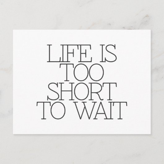 Motivatie, inspiratie, woorden van wijsheid. citee briefkaart (Voorkant)