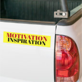 MOTIVATIE-INSPIRATIEMODEL/sticker/MAGNET Bumpersticker (Op Truck)