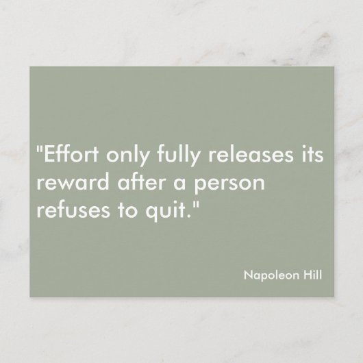 Motivatie Inspirerend Briefkaarten (Voorkant)