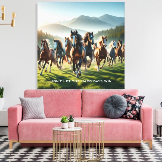 Motivatie Inspirerend canvasprint Canvas Afdruk (Insitu (Woonkamer))