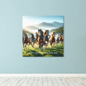 Motivatie Inspirerend canvasprint Canvas Afdruk (Insitu (Houten vloer))