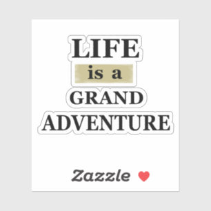 Motivatie inspirerend-citaat gezegde over leven sticker