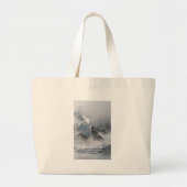 motivatie inspirerend citaat van leiding grote tote bag (Voorkant)