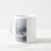 motivatie inspirerend citaat van leiding koffiemok (Voorkant links)