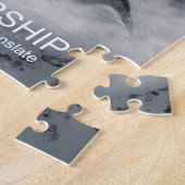 motivatie inspirerend citaat van leiding legpuzzel (Zijkant)