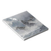 motivatie inspirerend citaat van leiding notitieblok (Schuin)