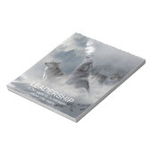 motivatie inspirerend citaat van leiding notitieblok (Linkerzijde)