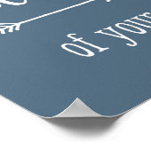 Motivatie Inspirerend gaat vol vertrouwen dromen Poster (Hoek)