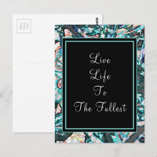 Motivatie Inspirerend Gezegde offerte op maat Briefkaart (Voorkant / Achterkant)