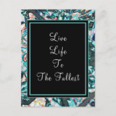 Motivatie Inspirerend Gezegde offerte op maat Briefkaart (Voorkant)