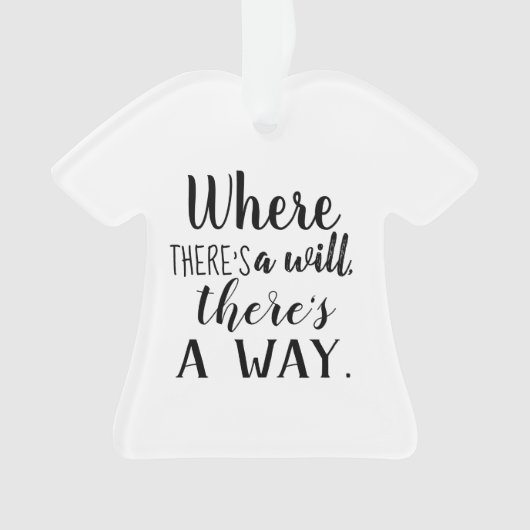 Motivatie Inspirerend Gezegde van het Citaat Typog Ornament (voorkant)