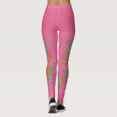 Motivatie, Inspirerend, goede vibes Leggings (Achterkant)