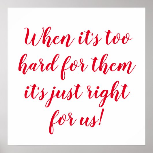 Motivatie Inspirerend handgeschreven succes Poster (Voorkant)