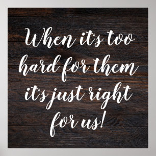 Motivatie Inspirerend handgeschreven succes Poster