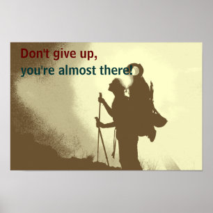 Motivatie Inspirerend klaslokaal Poster