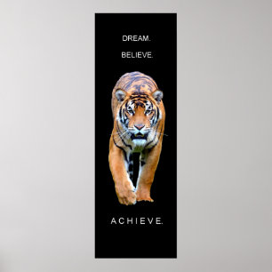 motivatie inspirerend koersen poster