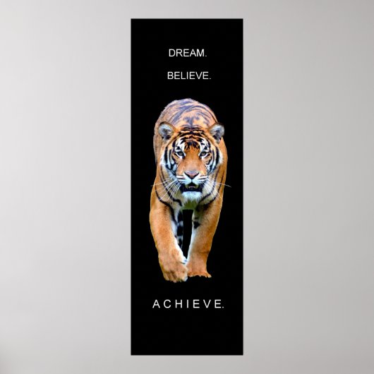 motivatie inspirerend koersen poster (Voorkant)