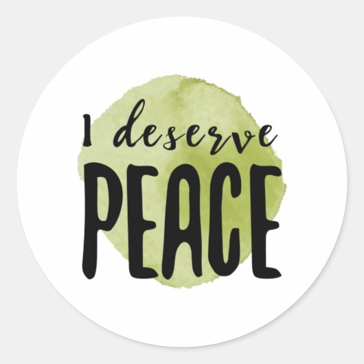 motivatie inspirerend koersen ronde sticker (Voorkant)