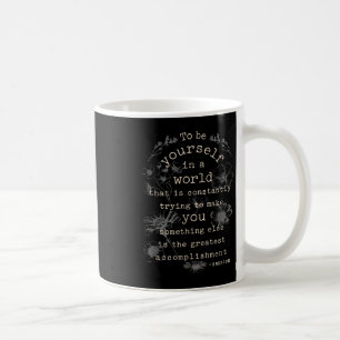 Motivatie Inspirerend literatuur citeert ontwerp Koffiemok