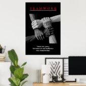 Motivatie Inspirerend Poster (Thuiskantoor)