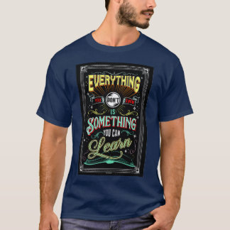 Motivatie Inspirerend Posters T-shirt