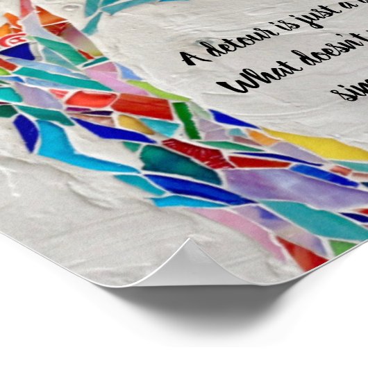 Motivatie Inspirerend prijsopgave Poster (Hoek)