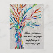 Motivatie Inspirerend prijsopgave - structuur Briefkaart (Voorkant)