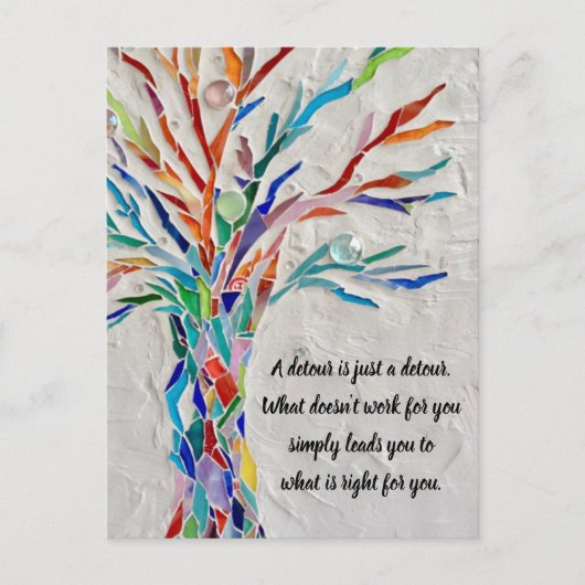 Motivatie Inspirerend prijsopgave - structuur Briefkaart (Voorkant)