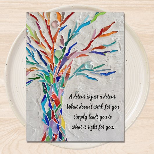 Motivatie Inspirerend prijsopgave - structuur Briefkaart